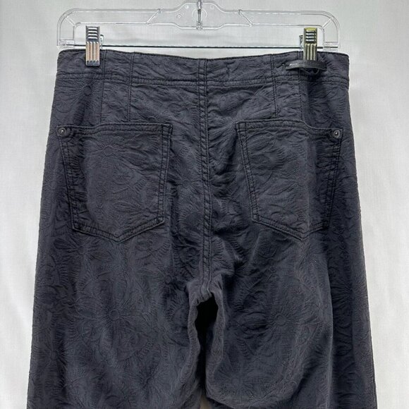 Pilcro Anthropologie Jeans Womens 29 High Rise Skinny Button Fly Jacquard Gray - Picture 5 of 12